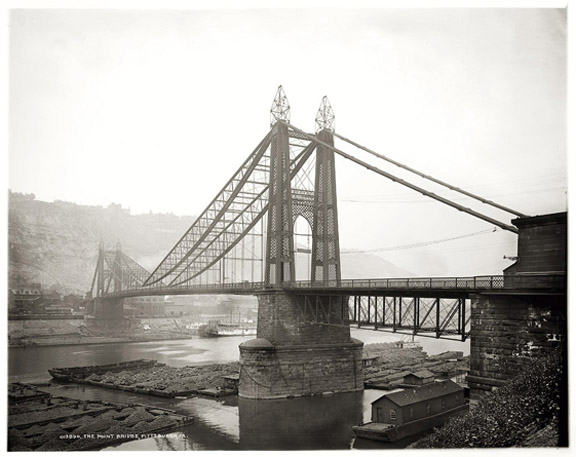 The Point Bridge, circa 1900