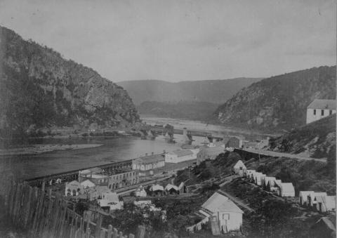 2Shanandoah River and the Potomac River at Harper's Ferry, Virginia