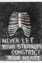 4. Never let your sternum constrict your heart