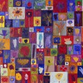 Garden 56x41 oil on sectioned panels 1997