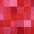 Red 59x71 wax on panel