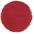 Red dot 26 6inch diameter flag pins in styrofoam disc