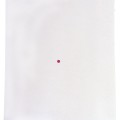 Red dot 4 11x9 large single sticker