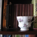 A teacup from artist and creative word master Deborah Haber (@mergyeugnau) arrived 11/19/10