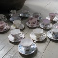 Maryanne visits with 15 teacups