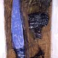 Find 1995 61x42 charcoal and oil pastel