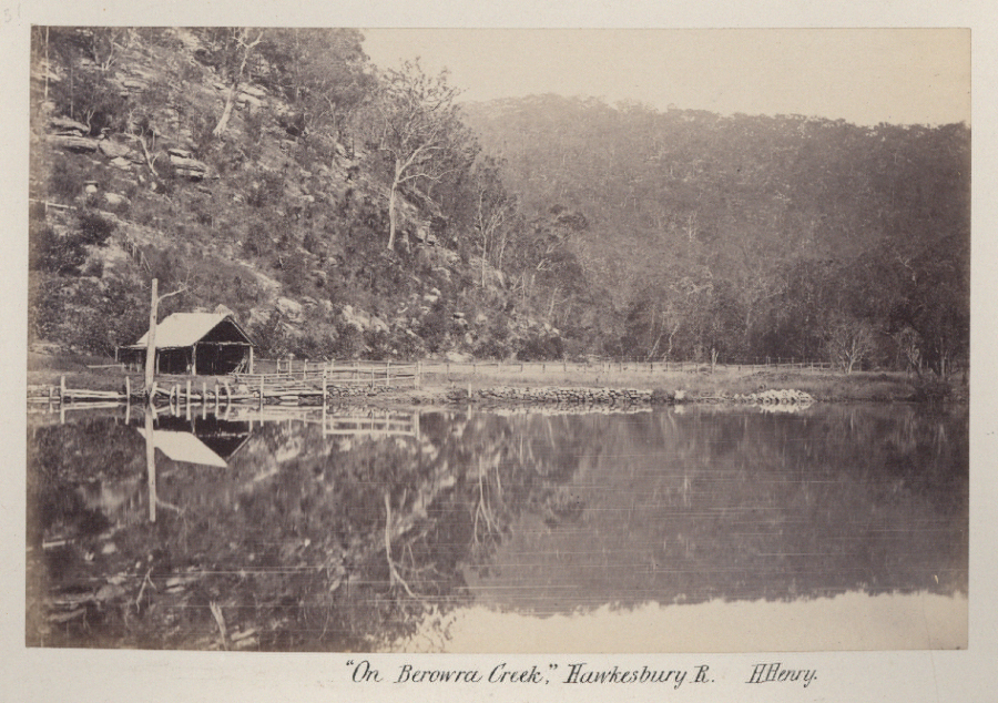 1884 Berowra Creek By Henry, H